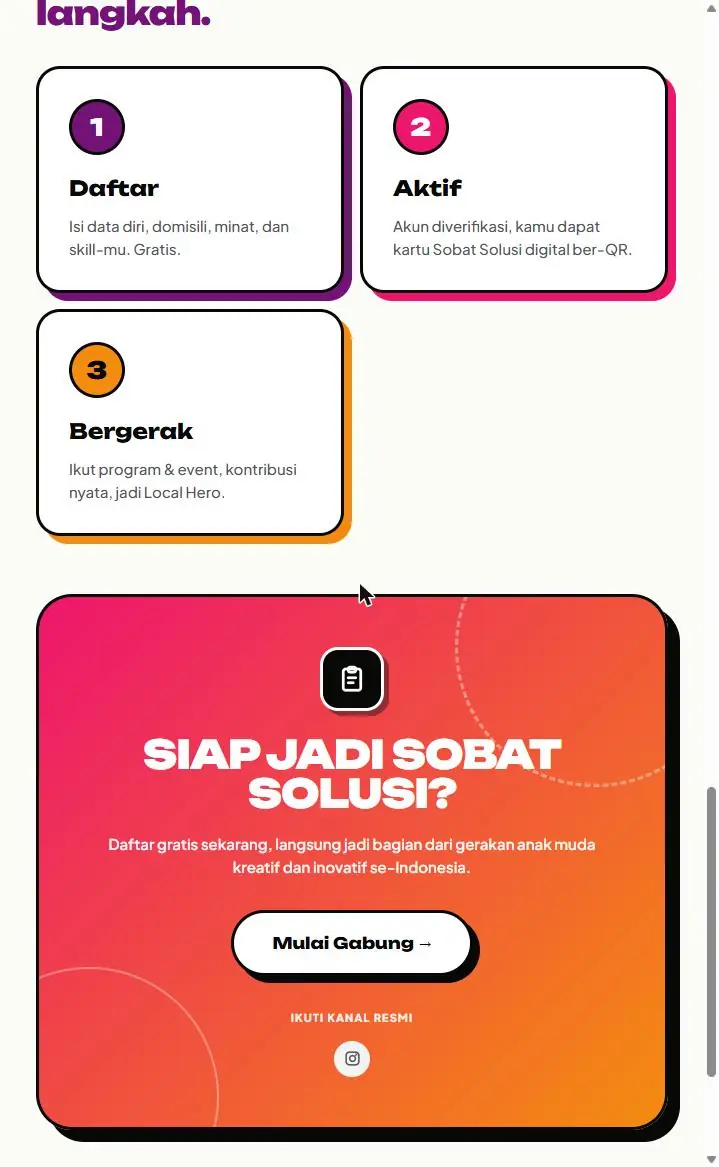 Alur menjadi anggota
